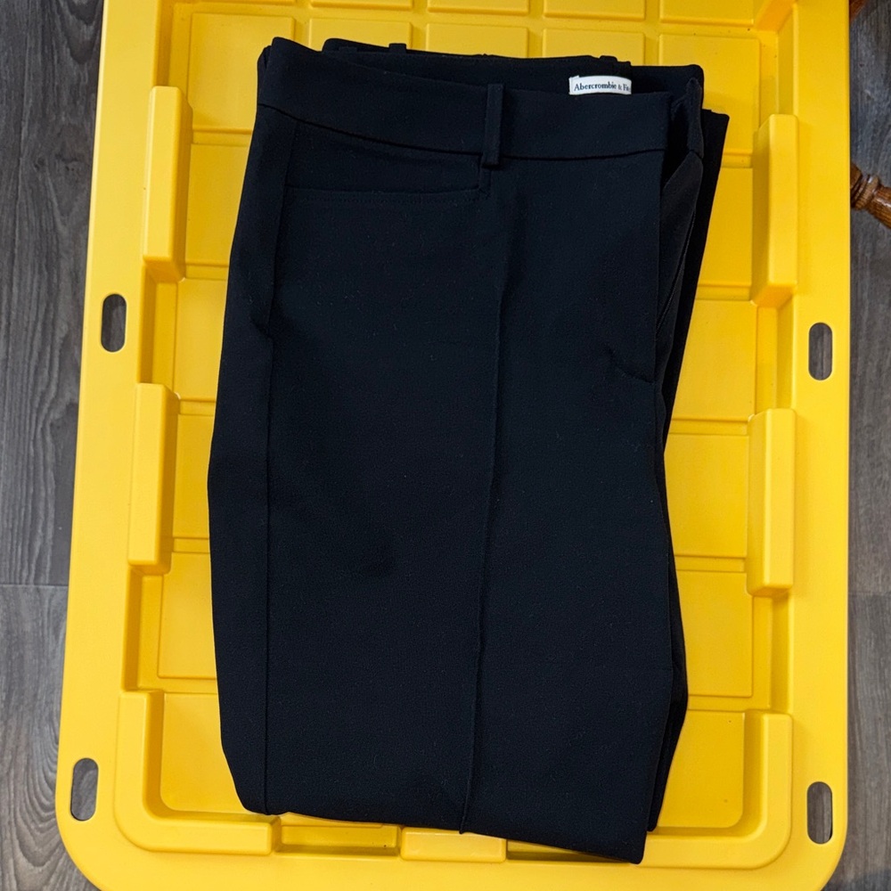 Abercrombie & Fitch Black Trousers